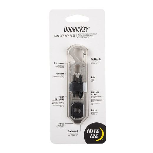 Picture of NiteIze DoohicKey Ratchet Key Tool - Grey