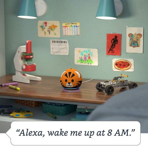 Picture of Amazon Echo Dot 4 Kids - Tiger