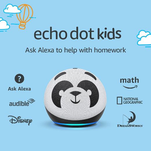 Picture of Amazon Echo Dot 4 Kids - Panda