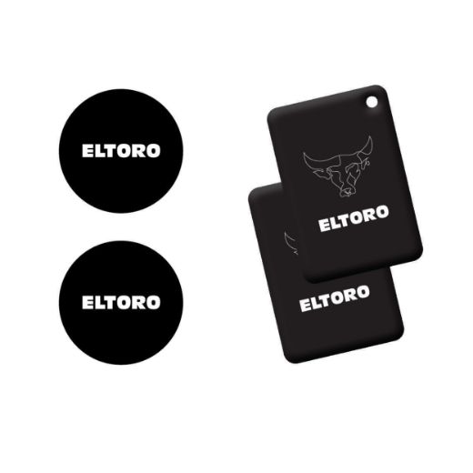 Picture of Eltoro Smart Lock + Access Card For The Smart Lock 2 Pcs - Silver