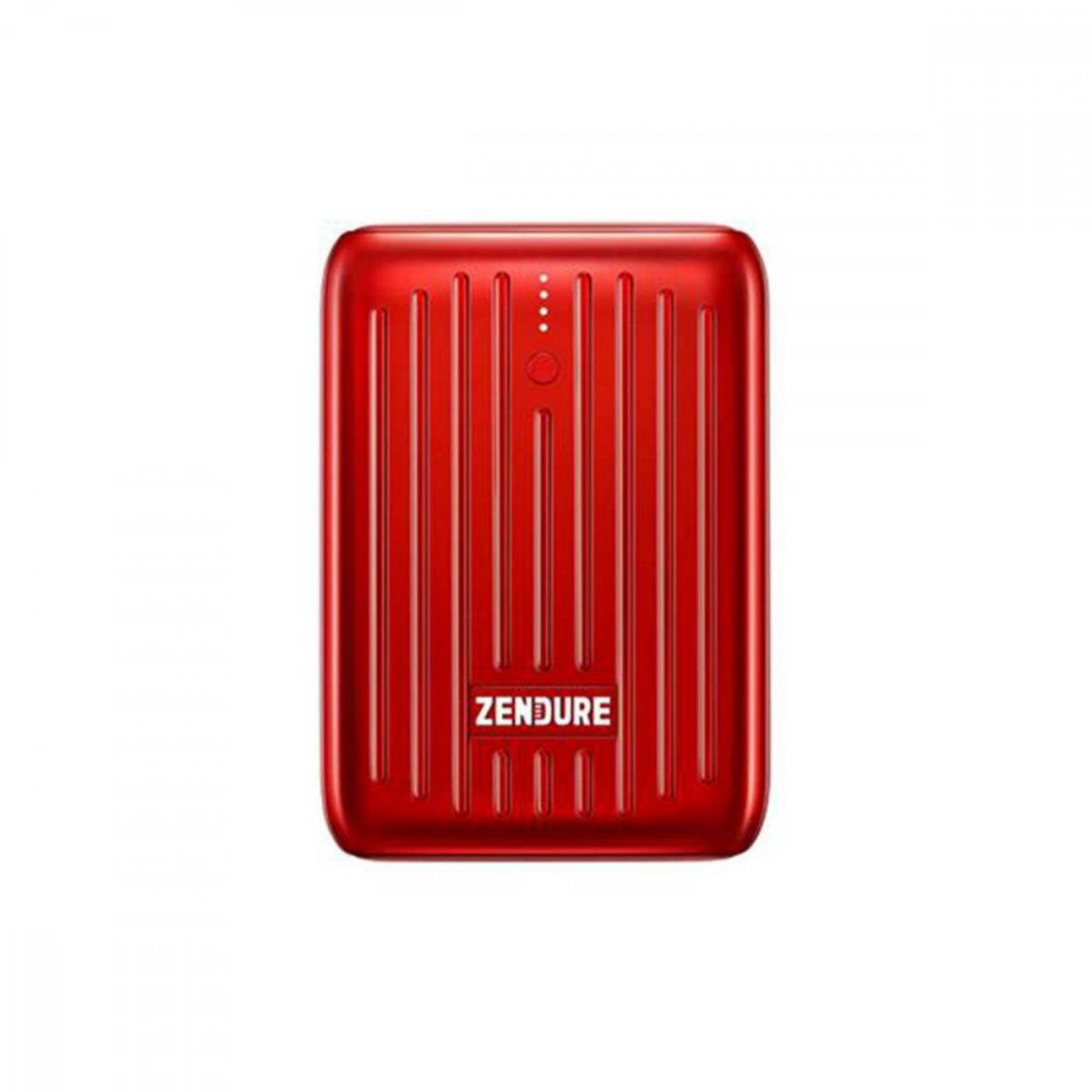 Picture of Zendure SuperMini Lightning 10000mAh Credit Card Sized Pow - Red