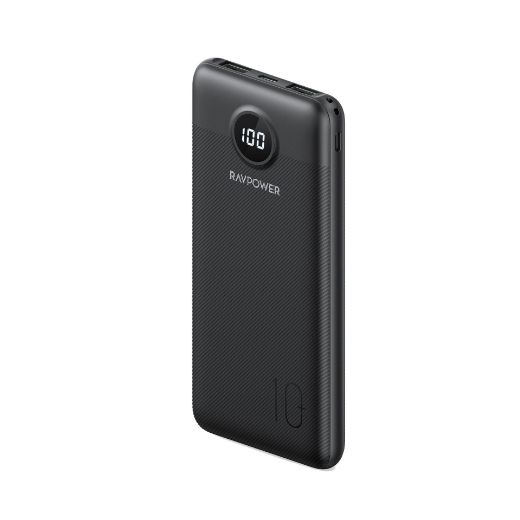 Picture of Ravpower PD Pioneer 10000mAh 20W 3-Port  Power Bank - Black