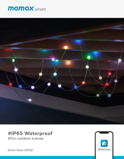 Picture of Momax Smart Atom IoT LED Fairy Lights - White