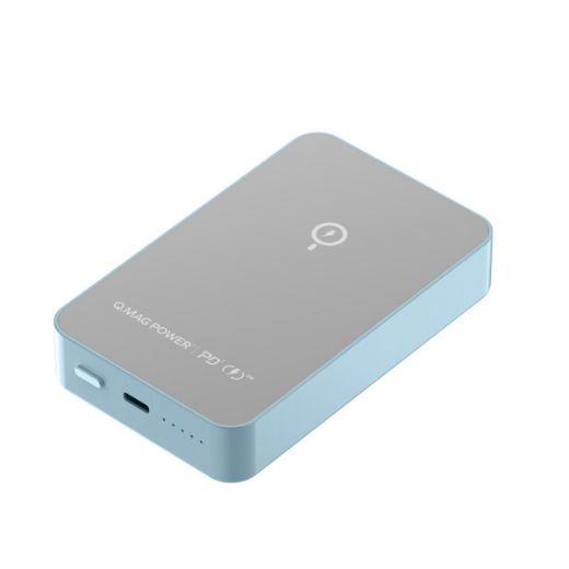 Picture of Momax Q.Mag Power7 Magnetic Wireless Battery Pack 10000mAh - Blue