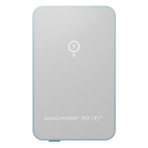 Picture of Momax Q.Mag Power7 Magnetic Wireless Battery Pack 10000mAh - Blue