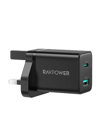 Picture of Ravpower Wall Charger PD 30W 1A1C - Black