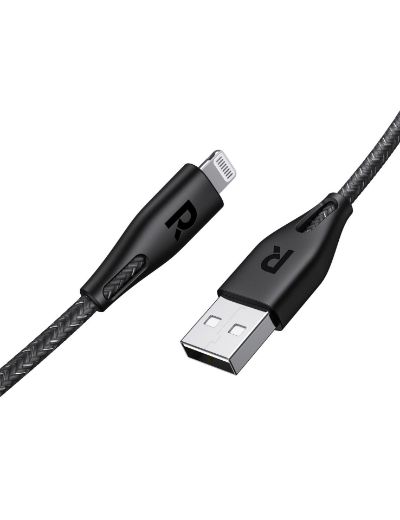 Picture of Ravpower USB-A to Lightning Cable 3M - Black