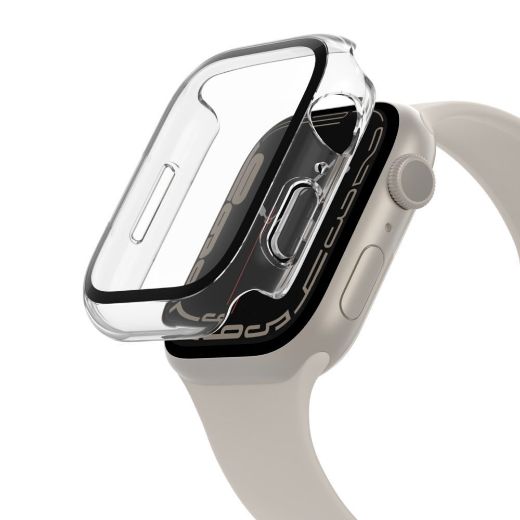 Picture of Belkin Full 360 Anti-Microbial Screen Protector for Apple Watch Series 7 45mm - Clear