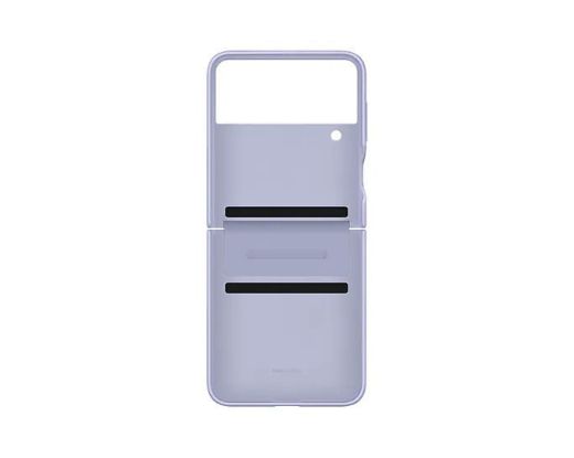 Picture of Samsung Flip 4 Flap Leather Cover - Serenity Purple