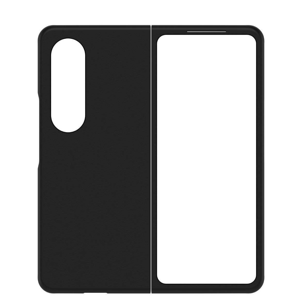 Picture of OtterBox Samsung Galaxy Z Fold 4 Thin Flex Case - Black