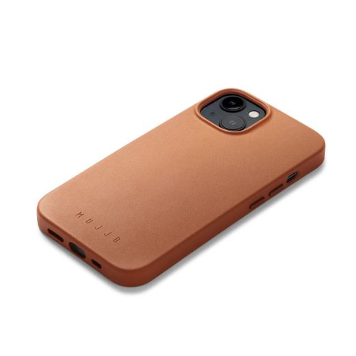 Picture of Mujjo Full Leather Case with MagSafe for iPhone 14 - Tan