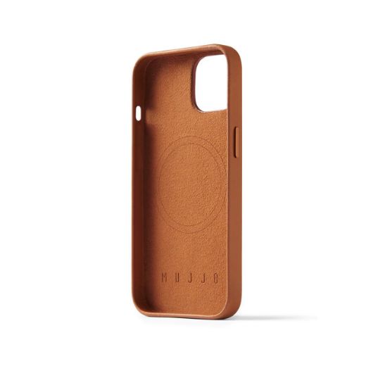 Picture of Mujjo Full Leather Case with MagSafe for iPhone 14 - Tan