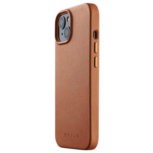 Picture of Mujjo Full Leather Case with MagSafe for iPhone 14 Plus - Tan