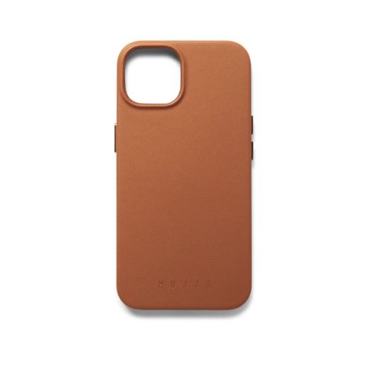 Picture of Mujjo Full Leather Case with MagSafe for iPhone 14 Plus - Tan