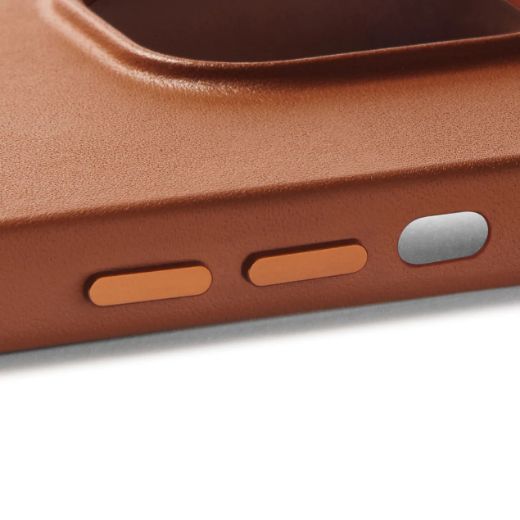 Picture of Mujjo Full Leather Case with MagSafe for iPhone 14 Plus - Tan