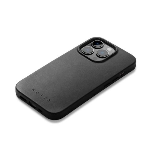 Picture of Mujjo Full Leather Case with MagSafe for iPhone 14 Pro Max - Black