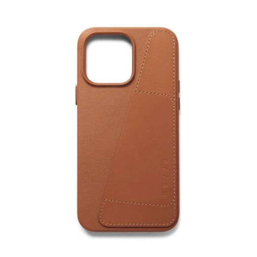 Picture of Mujjo Full Leather Wallet Case for iPhone 14 Pro Max - Tan