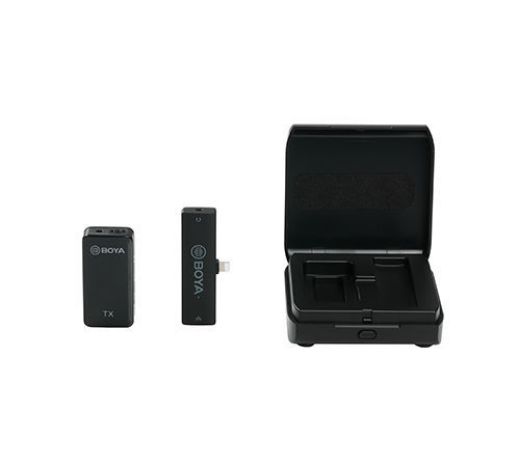 Picture of Boya K3 2.4GHz Wireless Microphone for Mobile Device - Black