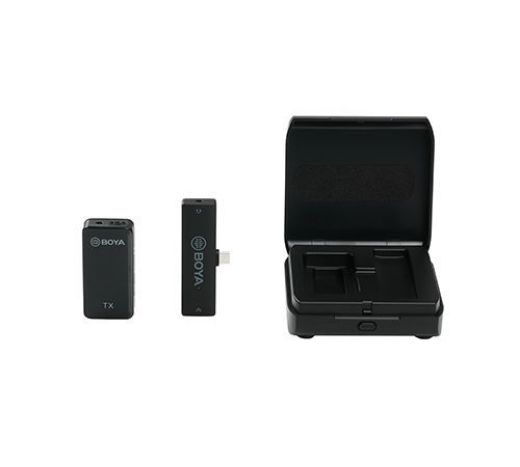 Picture of Boya K5 2.4GHz Wireless Microphone for Mobile Device - Black