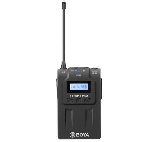 Picture of Boya Wireless Mic with 1Receiver and 2Transmitter - Black