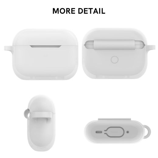 Picture of Ahastyle Premium Silicone Case for AirPods Pro 2 - Clear