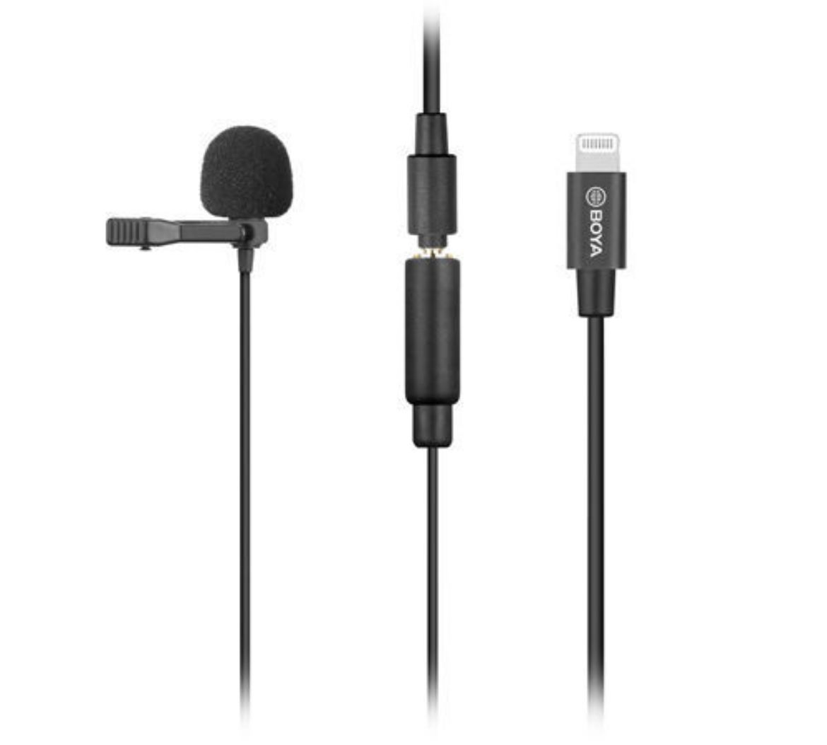 Picture of Boya Digital lavalier for iOS/Mac/Windows - Black