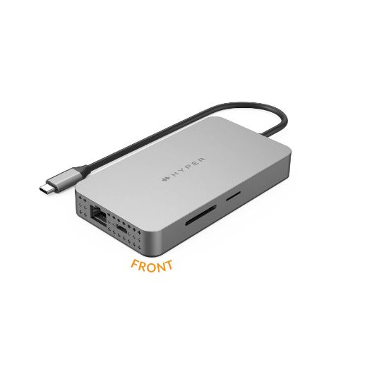 Picture of Hyper Drive Dual 4K HDMI 10-in-1 USB-C Hub - Silver