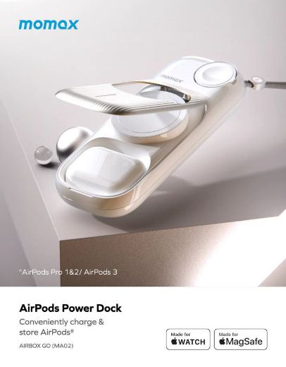 Picture of Momax Airbox Go Power Capsule with MagSafe - White