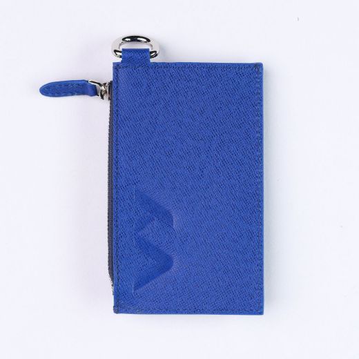 Picture of Kavy Necklace Leather Wallet - Blue