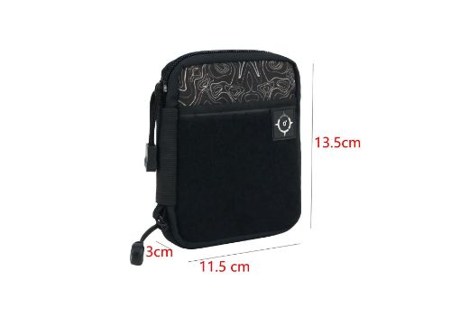 Picture of Zero North Mini Edc Pouch - Black