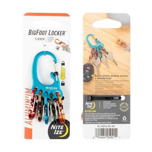 Picture of Niteize BigFoot Locker KeyRack Aluminum - Assorted