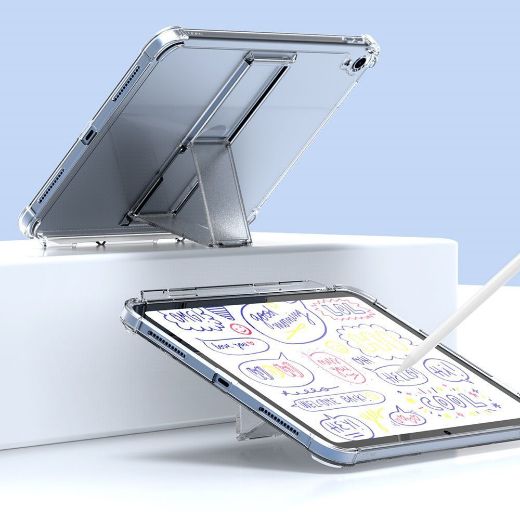 Picture of Araree Flexield Case for iPad 10.9 10th Gen with Stand and Pen Holder - Clear