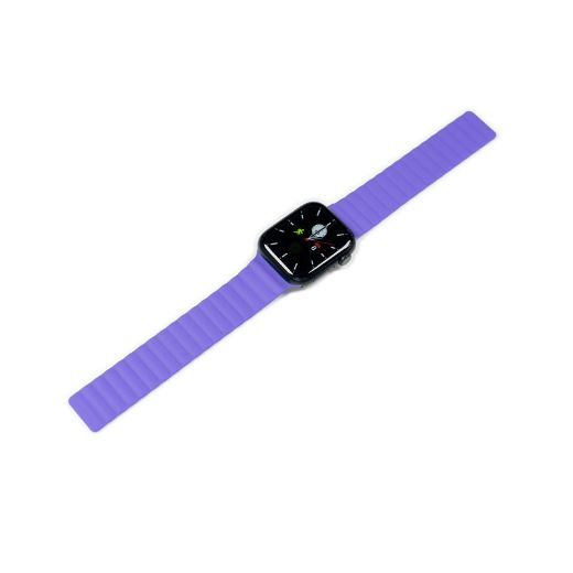 Picture of Torrii Saturn Silicone Magnetic Apple Watch Band for Ultra 49/45/44/42 mm - Lavender