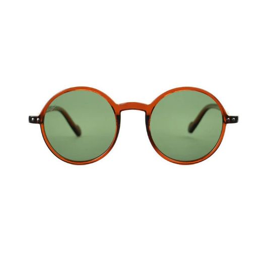 Picture of looklight Leon Unisex Sunglass 46mm - Jelly Brown