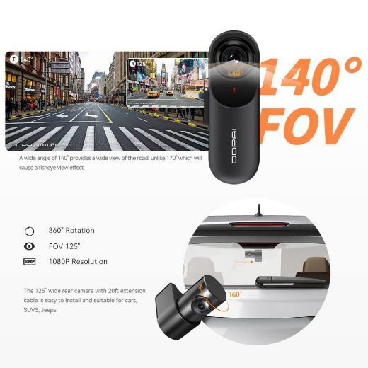 Picture of Ddpai Mola N3 Pro 1600P Dual Dashcam