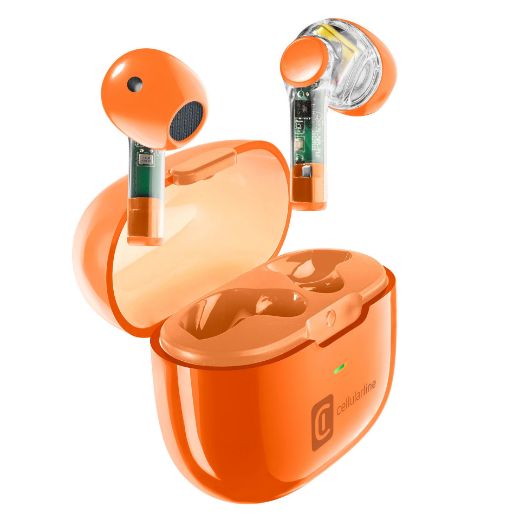 Picture of Cellularline Fine Bluetooth Earphones TWS Universal - Orange