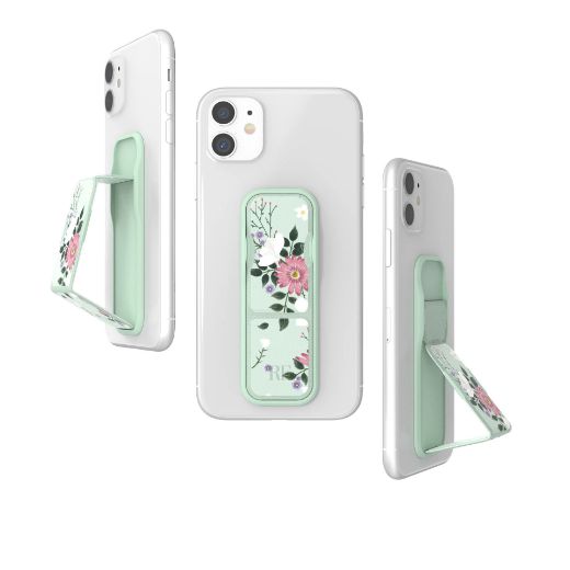 Picture of Clckr Sweet Mint Floral Universal Grip & Stand - Colourful