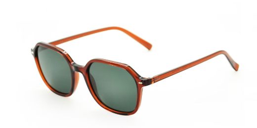 Picture of looklight kenzie Unisex Sunglass 51mm - Jelly Brown