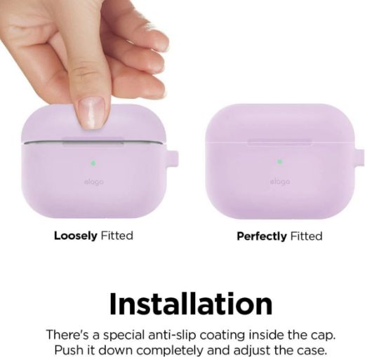 Picture of Elago AirPods Pro 2 Original Hang Silicone Case - Jean Indigo