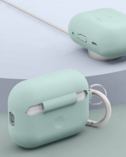 Picture of Elago AirPods Pro 2 Silicone Hang Case - Mint