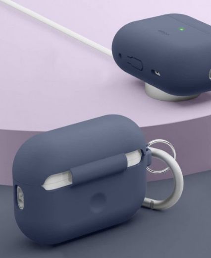 Picture of Elago AirPods Pro 2 Silicone Hang Case - Jean Indigo