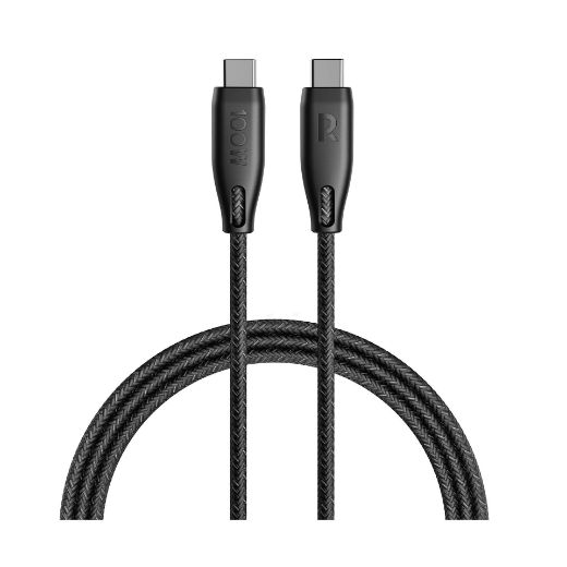 Picture of Ravpower Fast charging USB-C to USB-C Cable 100W 1.5M - Black