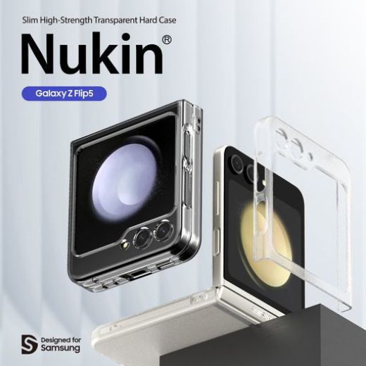 Picture of Araree Nukin Case for Samsung Galaxy Z Flip 5 - Clear