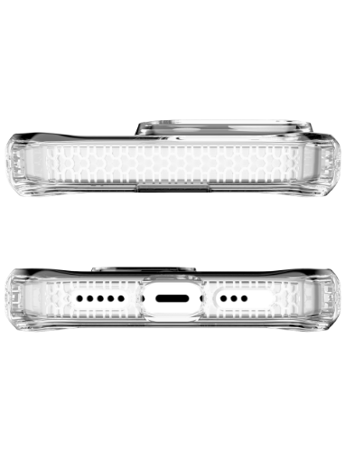 Picture of Itskins Hybrid Clear Case Compatible With Magsafe for iPhone 15 Pro - Transparent