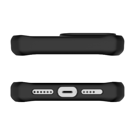 Picture of Itskins Hybrid Stand Case Compatible With Magsafe for iPhone 15 Pro Max - Black And Transparent