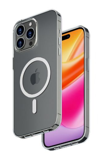 Picture of Smartix Premium Magnetic Case for iPhone 15 Pro - Clear