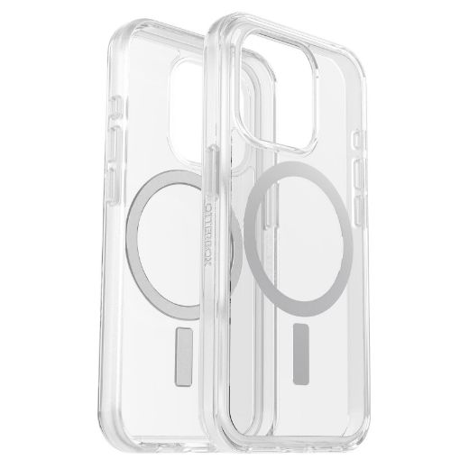 Picture of OtterBox Symmetry MagSafe Case for iPhone 15 Pro - Clear