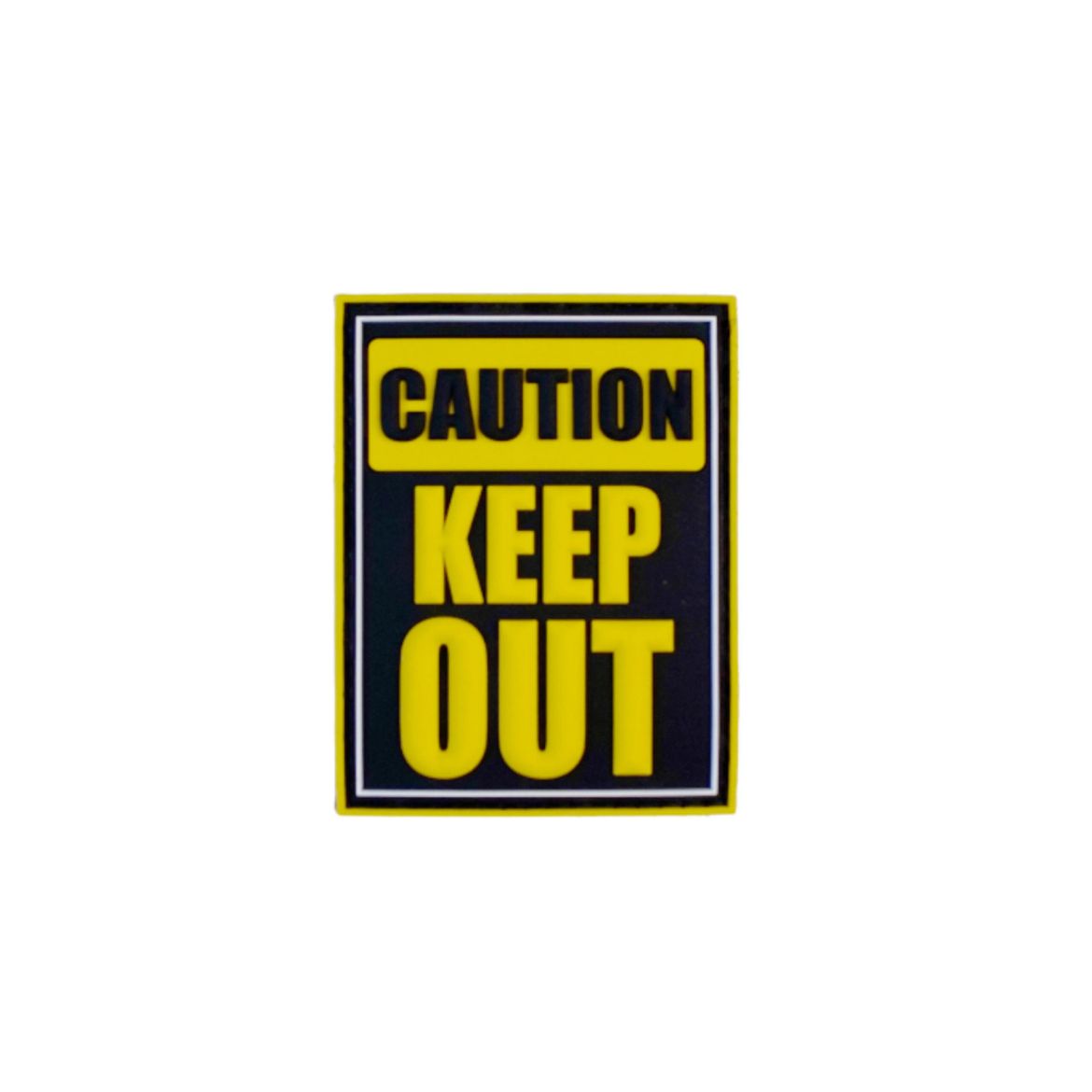 Picture of Black Keep Out Patch