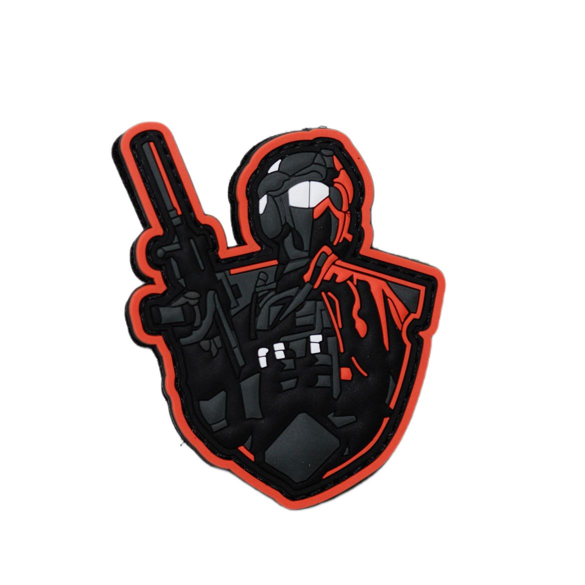 Picture of Black Swat Orange Patch