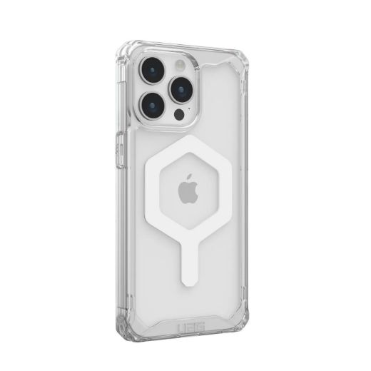 Picture of UAG Plyo Magsafe Case for iPhone 15 Pro Max - Ice/White